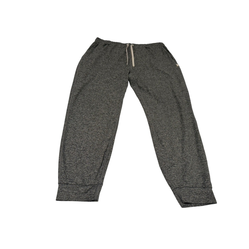 Vuori Boyfriend Joggers Women’s XL Heathered Gray Dreamknit Stretch Drawstrings